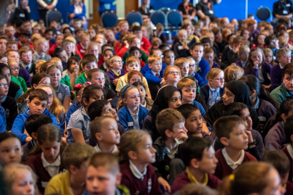 Students attending the Sustainability Learning Conferences NW