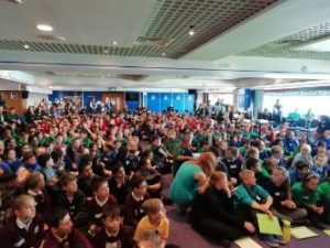 Photo of students attending the NW Eco-Schools Conference